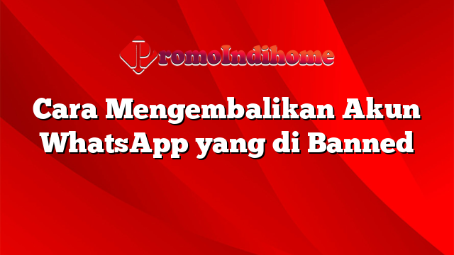 Cara Mengembalikan Akun WhatsApp yang di Banned