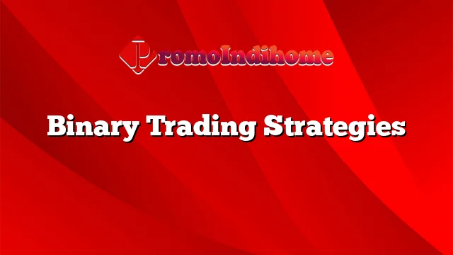 Binary Trading Strategies