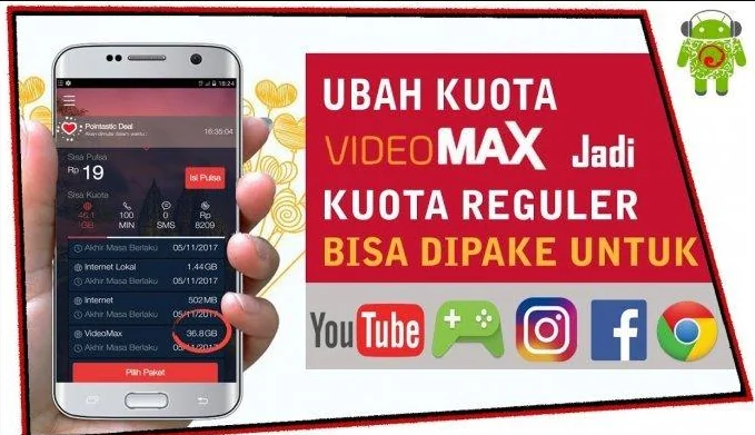 Cara Mengubah Paket VideoMax Telkomsel Menjadi Kuota Reguler